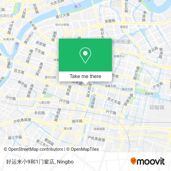 好运来小9和1门窗店 map