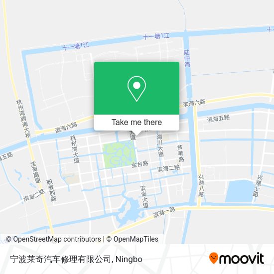 宁波莱奇汽车修理有限公司 map