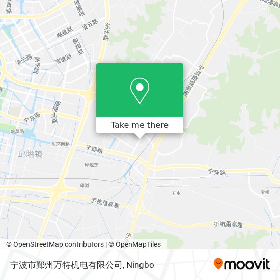 宁波市鄞州万特机电有限公司 map