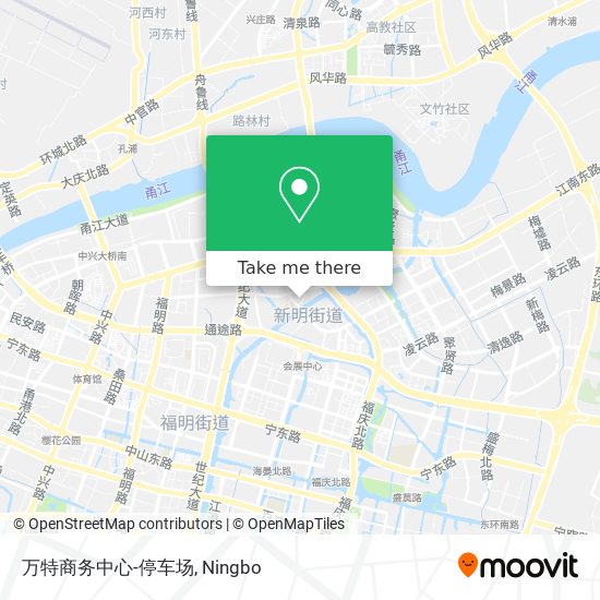 万特商务中心-停车场 map
