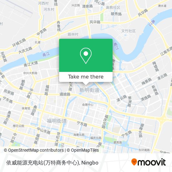 依威能源充电站(万特商务中心) map