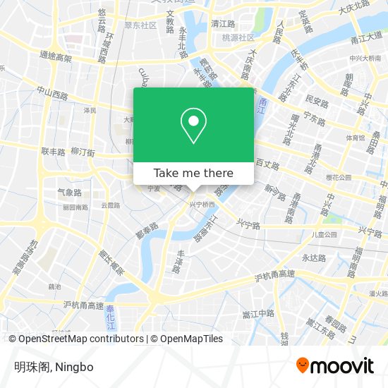 明珠阁 map