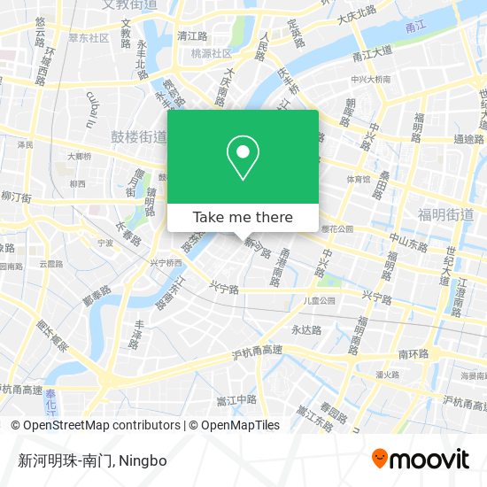 新河明珠-南门 map