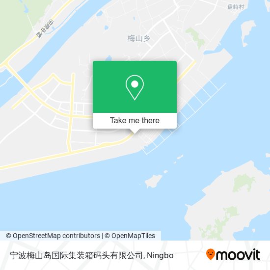 宁波梅山岛国际集装箱码头有限公司 map