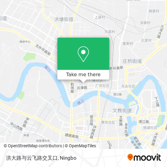 洪大路与云飞路交叉口 map