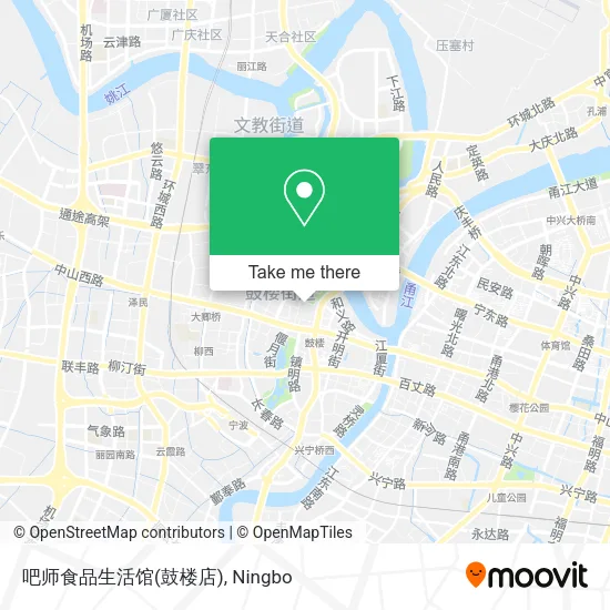 吧师食品生活馆(鼓楼店) map