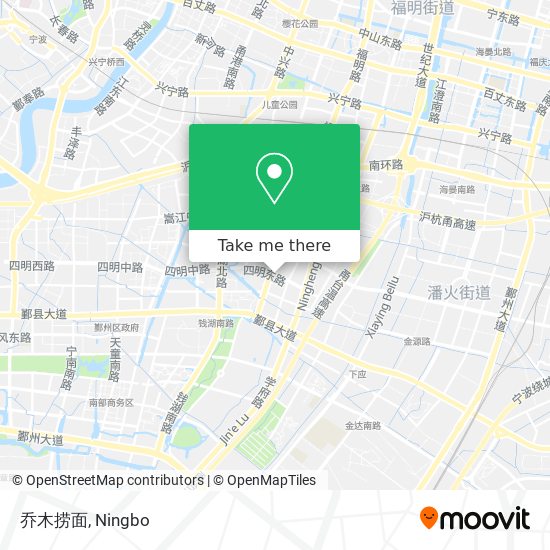 乔木捞面 map