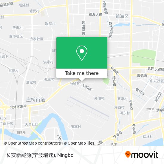 长安新能源(宁波瑞速) map