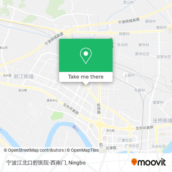 宁波江北口腔医院-西南门 map