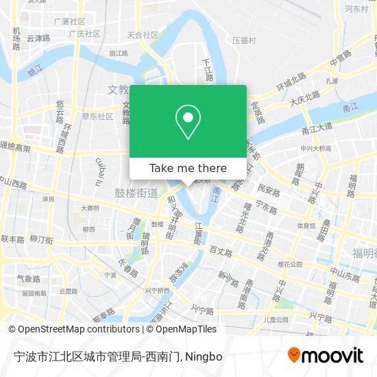 宁波市江北区城市管理局-西南门 map