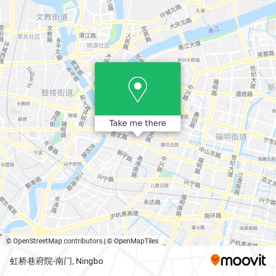 虹桥巷府院-南门 map