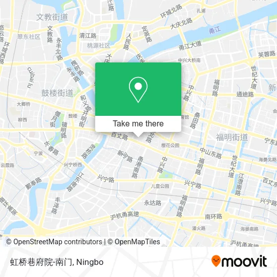 虹桥巷府院-南门 map