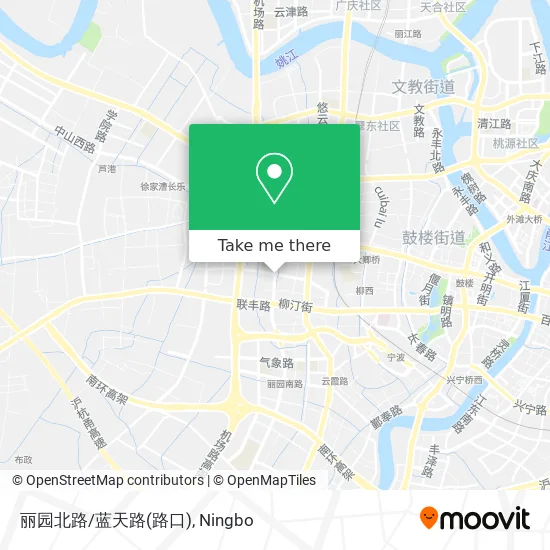 丽园北路/蓝天路(路口) map