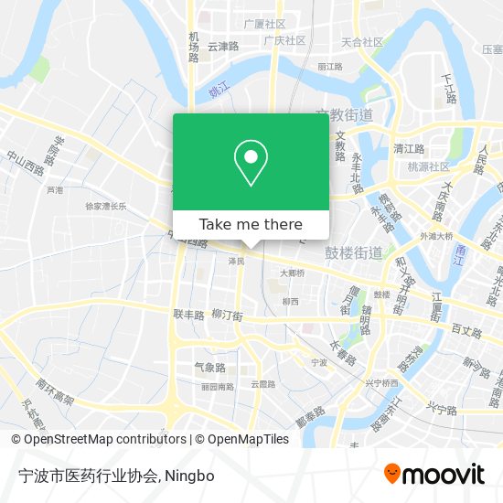 宁波市医药行业协会 map