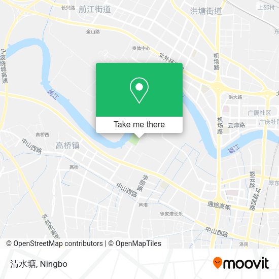 清水塘 map