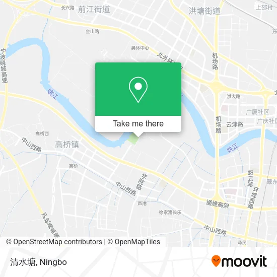 清水塘 map