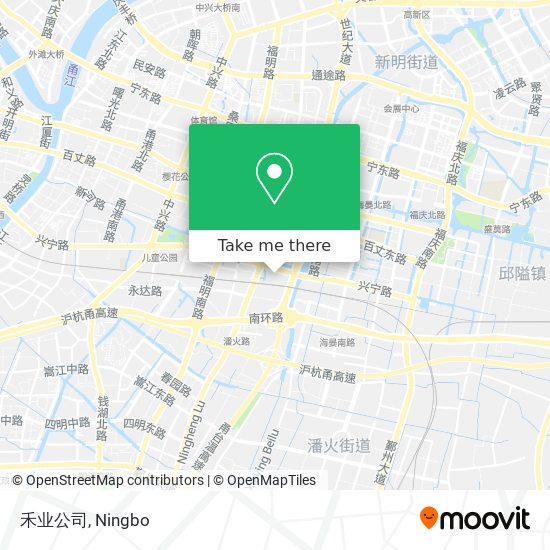 禾业公司 map