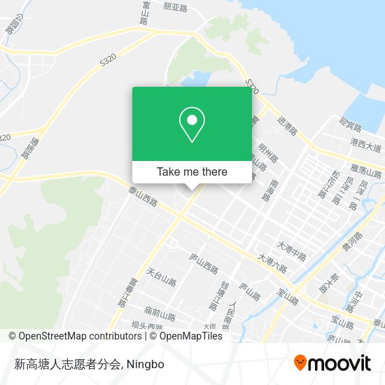 新高塘人志愿者分会 map