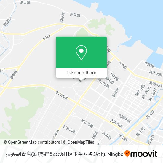 振兴副食店(新碶街道高塘社区卫生服务站北) map