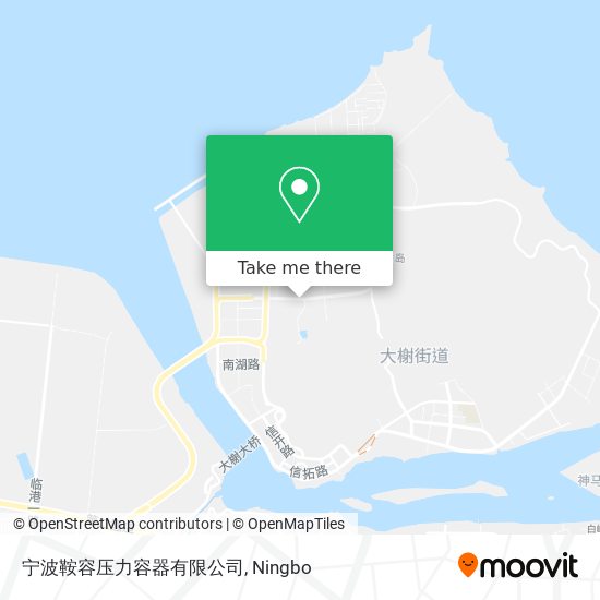宁波鞍容压力容器有限公司 map