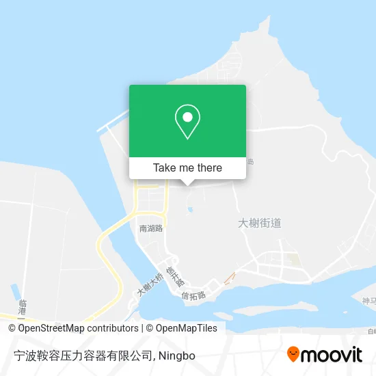 宁波鞍容压力容器有限公司 map