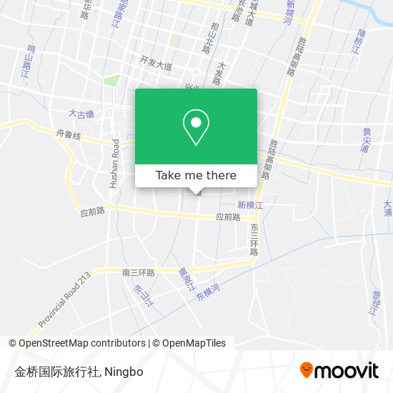 金桥国际旅行社 map