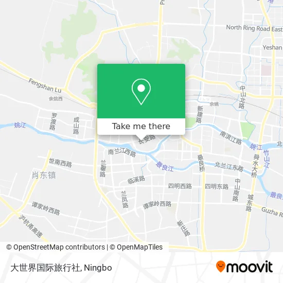 大世界国际旅行社 map