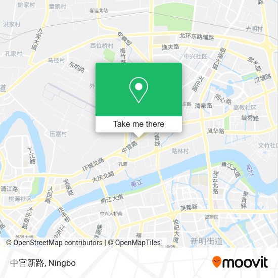 中官新路 map