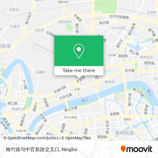 梅竹路与中官新路交叉口 map