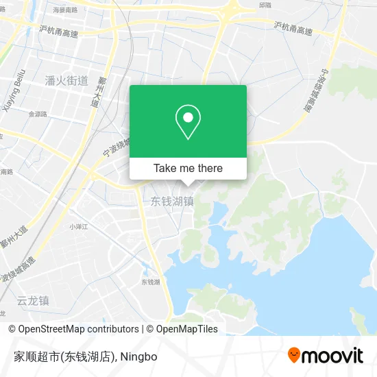 家顺超市(东钱湖店) map