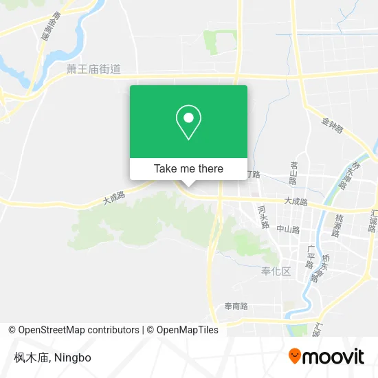 枫木庙 map