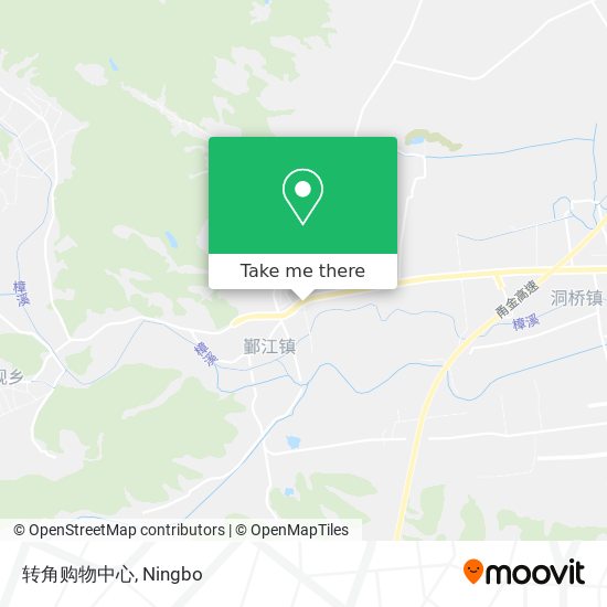 转角购物中心 map