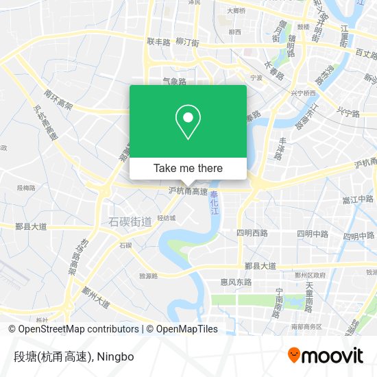 段塘(杭甬高速) map