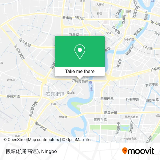 段塘(杭甬高速) map