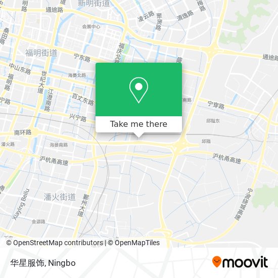 华星服饰 map