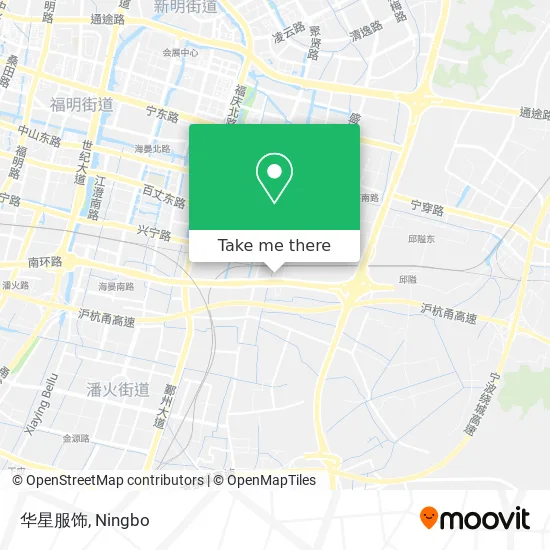 华星服饰 map