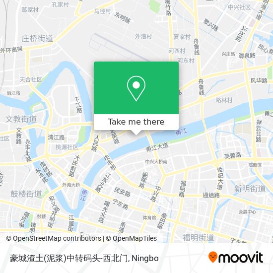 豪城渣土(泥浆)中转码头-西北门 map