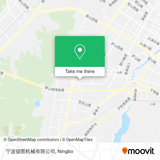 宁波骏图机械有限公司 map