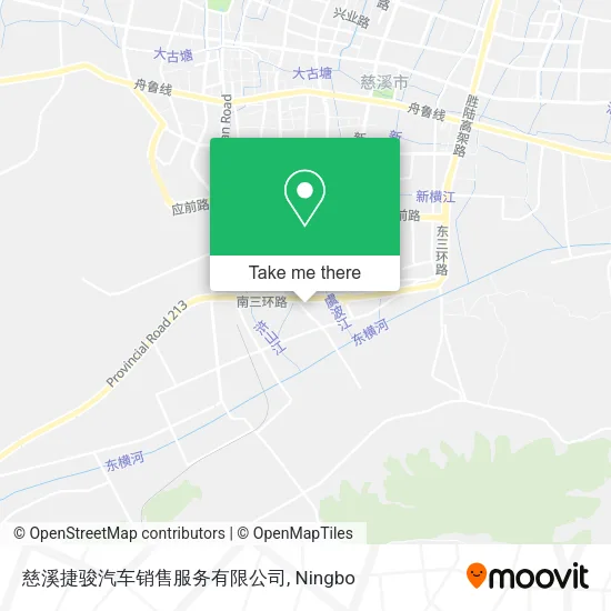慈溪捷骏汽车销售服务有限公司 map