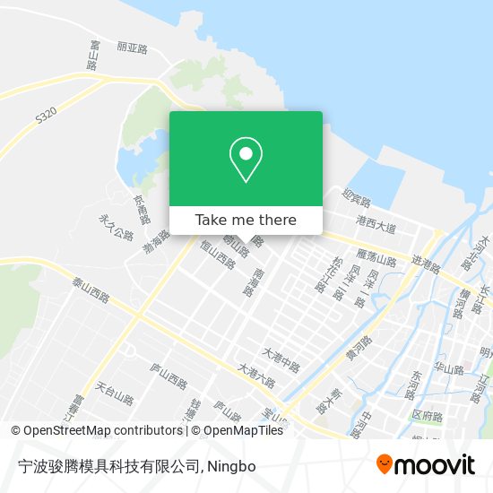 宁波骏腾模具科技有限公司 map