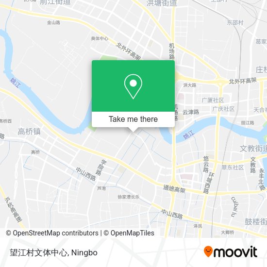 望江村文体中心 map