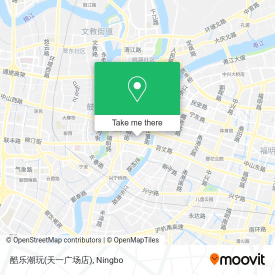 酷乐潮玩(天一广场店) map