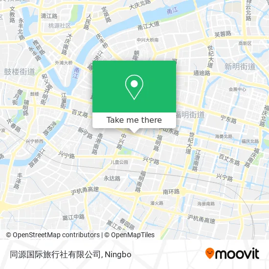 同源国际旅行社有限公司 map