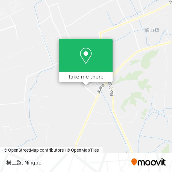横二路 map