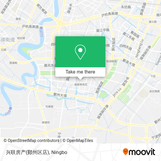 兴联房产(鄞州区店) map