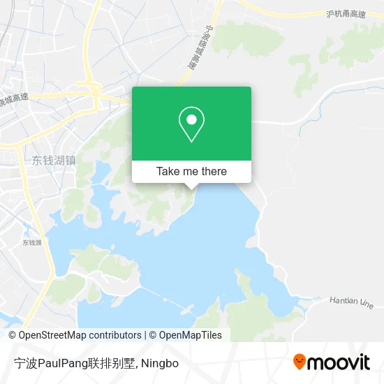 宁波PaulPang联排别墅 map