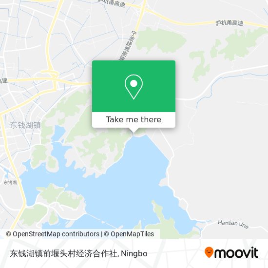 东钱湖镇前堰头村经济合作社 map