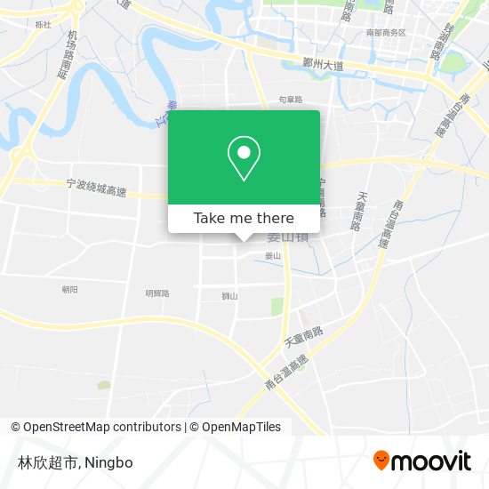 林欣超市 map