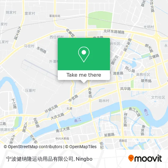 宁波健纳隆运动用品有限公司 map