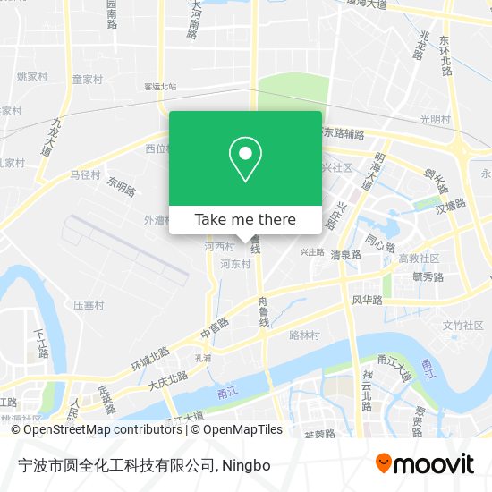 宁波市圆全化工科技有限公司 map